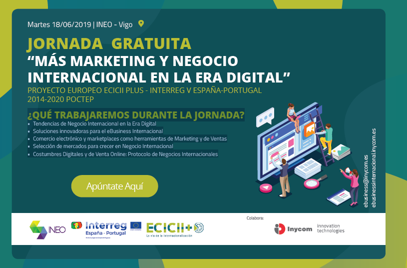 Mas marketing y negocio Internacional en la era Digital" y asesoramientos individualizados