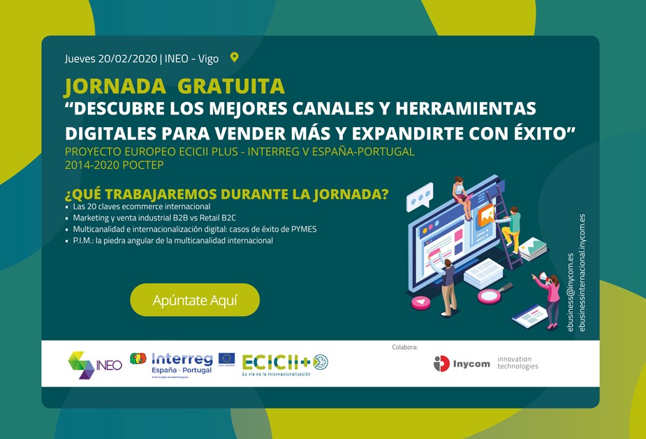 Jornada "Descubre los mejores canales y herramientas digitales para vender más y expandirte con éxito"