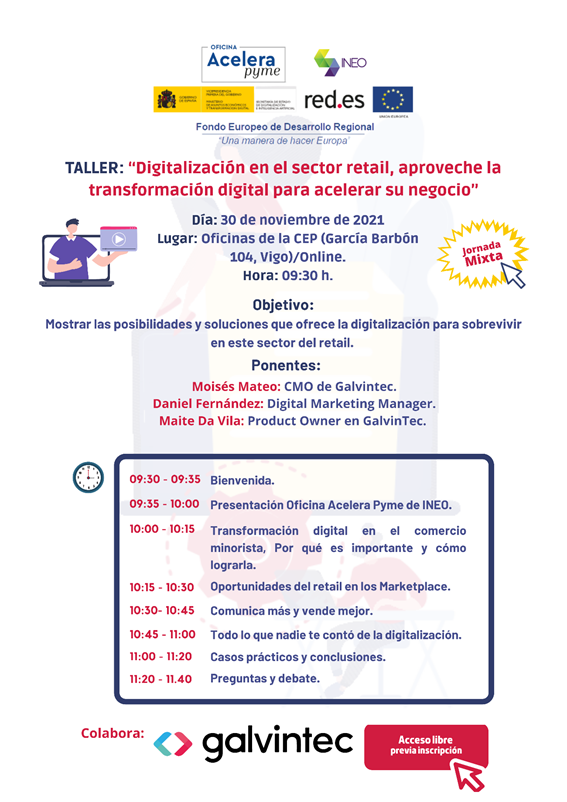 “Digitalización en el sector retail, aproveche la transformación digital para acelerar su negocio”