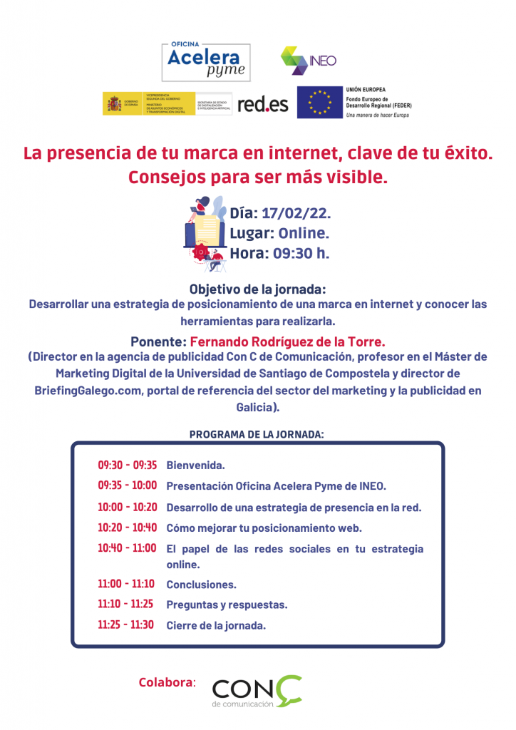 La presencia de tu marca en internet, clave de tu éxito. Consejos para ser más visible.