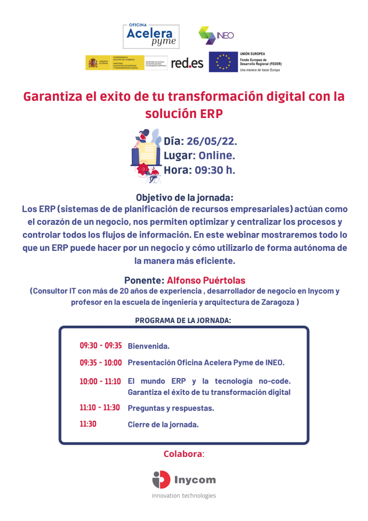 Garantiza el éxito de tu transformación digital con la solución ERP