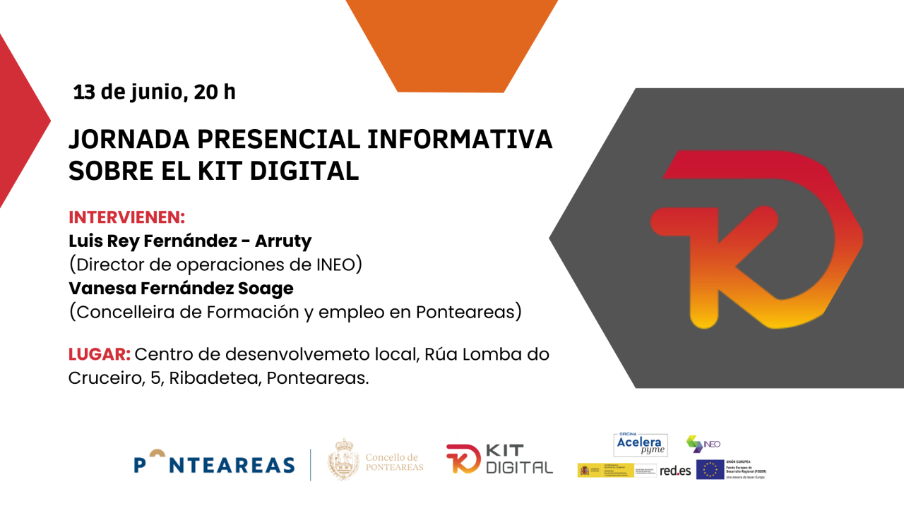 Jornada presencial informativa sobre el kit digital.