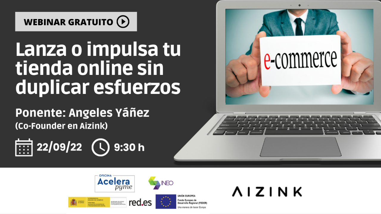 "LANZA O IMPULSA TU TIENDA ONLINE SIN DUPLICAR ESFUERZOS"