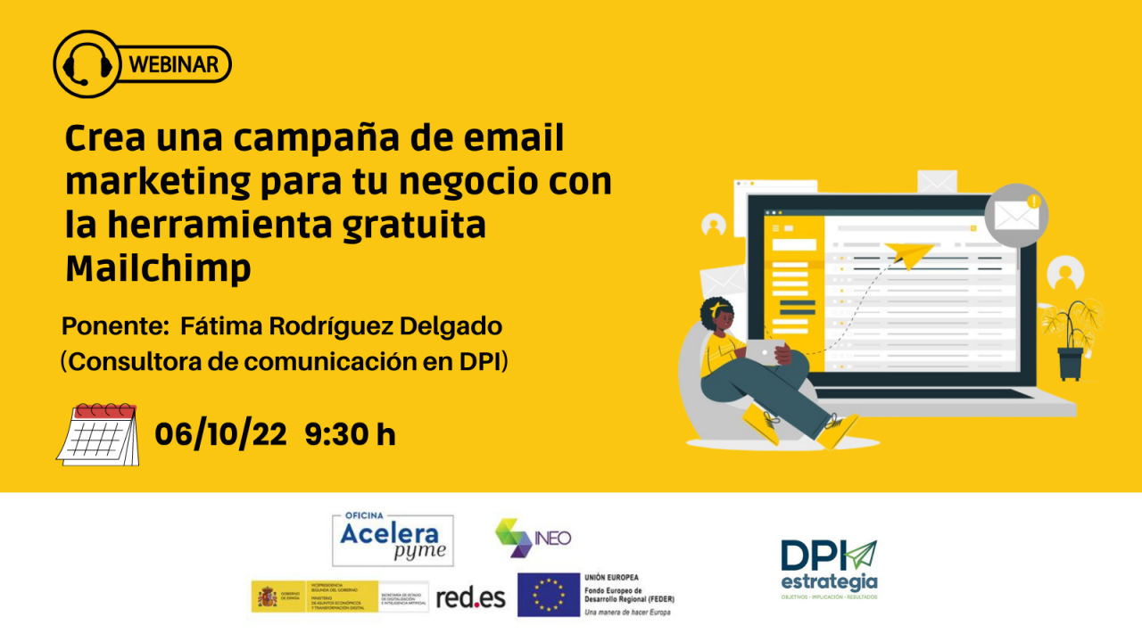 Crea una campaña de email marketing con la herramienta gratuita “Mailchimp”