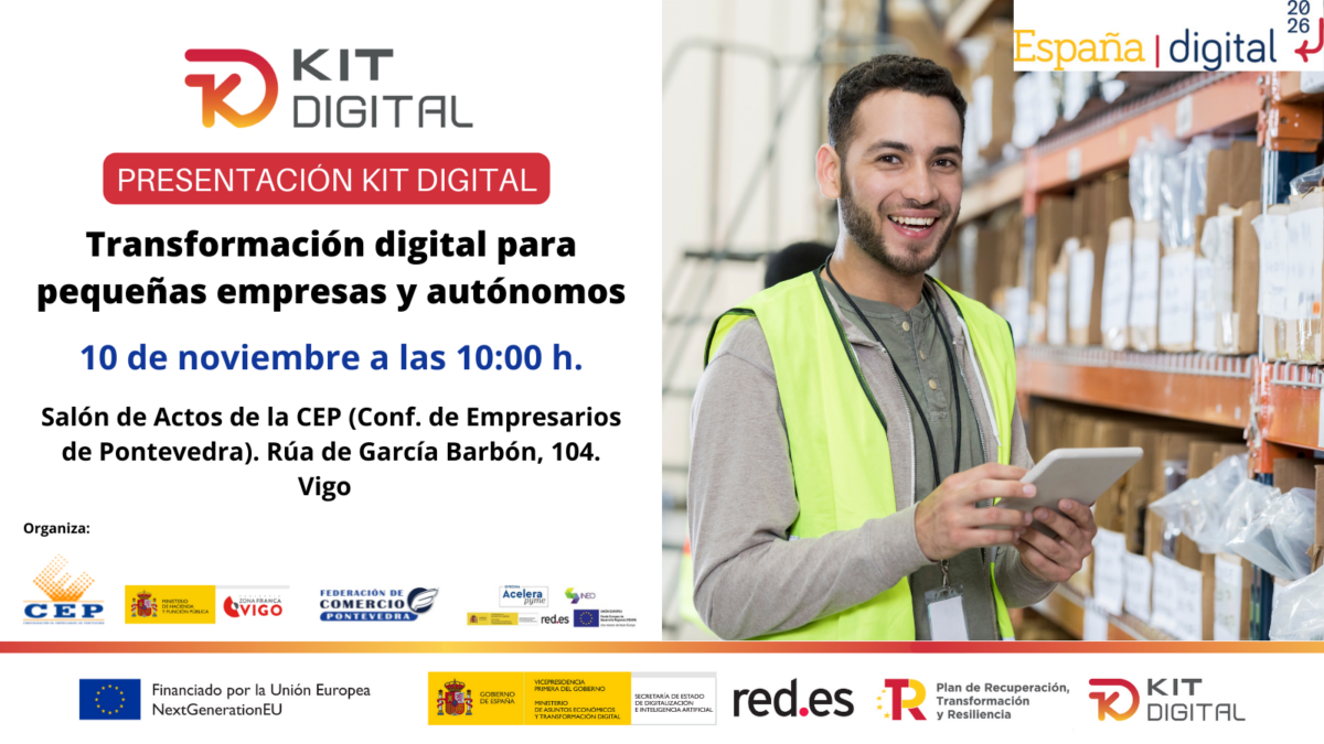 Presentación Kit Digital: Transformación digital para pequeñas empresas y autónomos