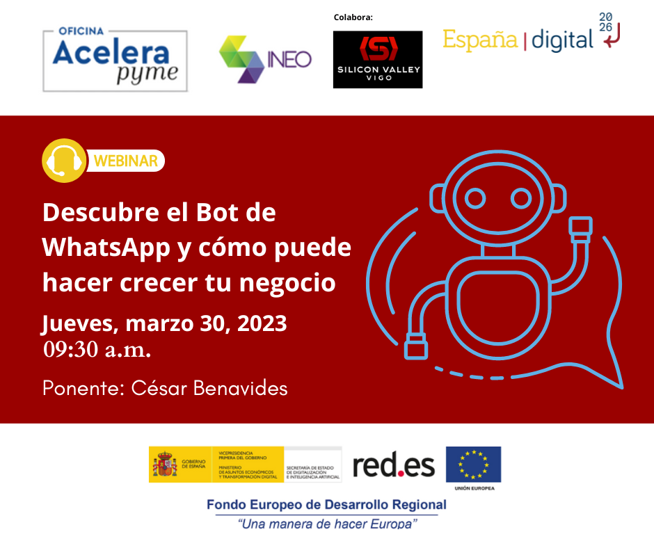 Webinar: "Descubre el Bot de WhatsApp y cómo puede hacer crecer tu negocio"