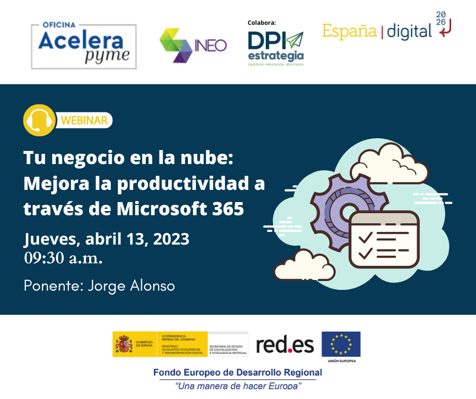 Tu negocio en la nube: Mejora la productividad a través de Microsoft 365