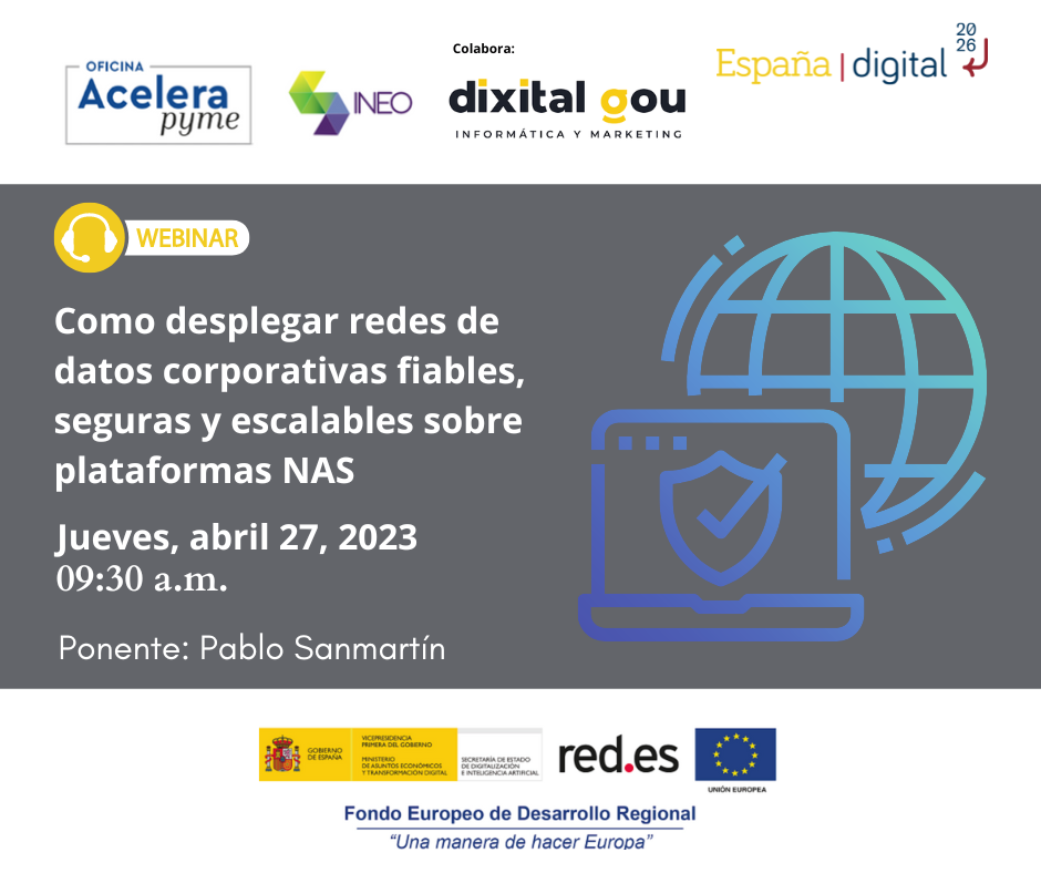 Como desplegar redes de datos corporativas fiables, seguras y escalables sobre plataformas NAS