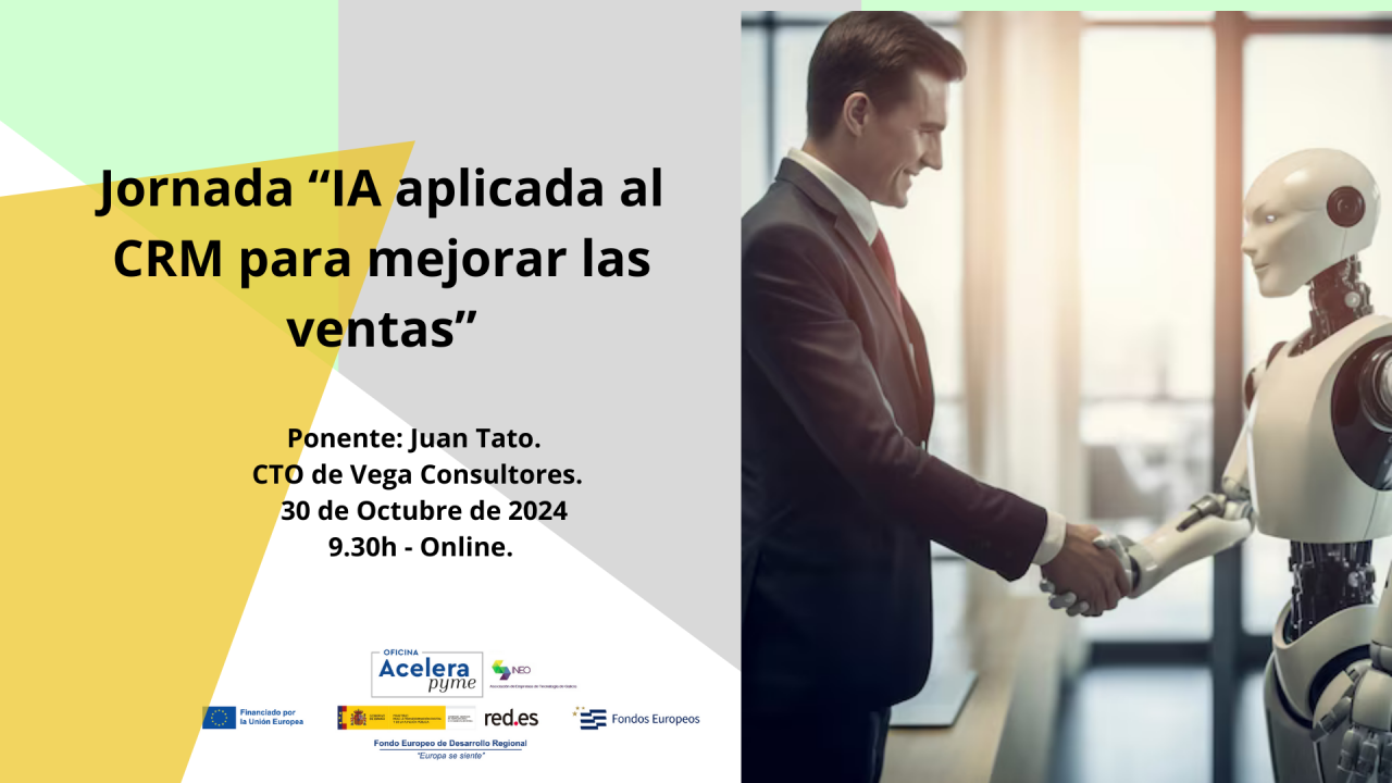 Jornada “IA aplicada al CRM para mejorar las ventas”
