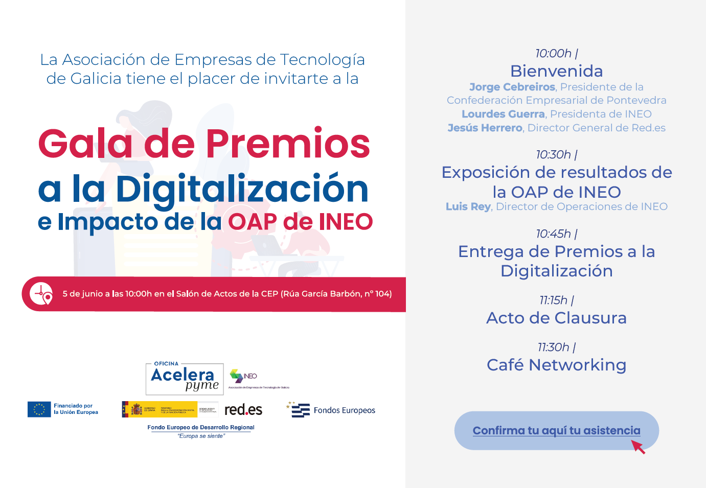 Gala de premios a la digitalización.