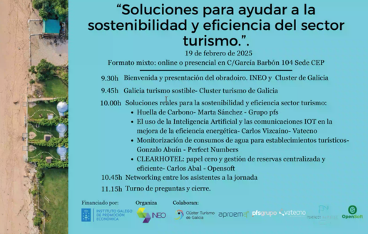 Obradoiro "Soluciones para ayudar a la sostenibilidad del sector turismo"